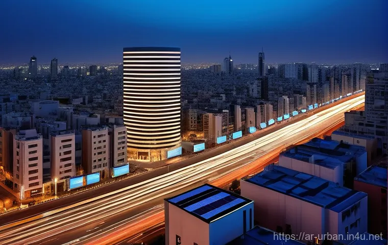 도시 성장관리 정책 - **Prompt:** A serene, meticulously planned urban park in a modern Arab city, bathed in warm, soft da...